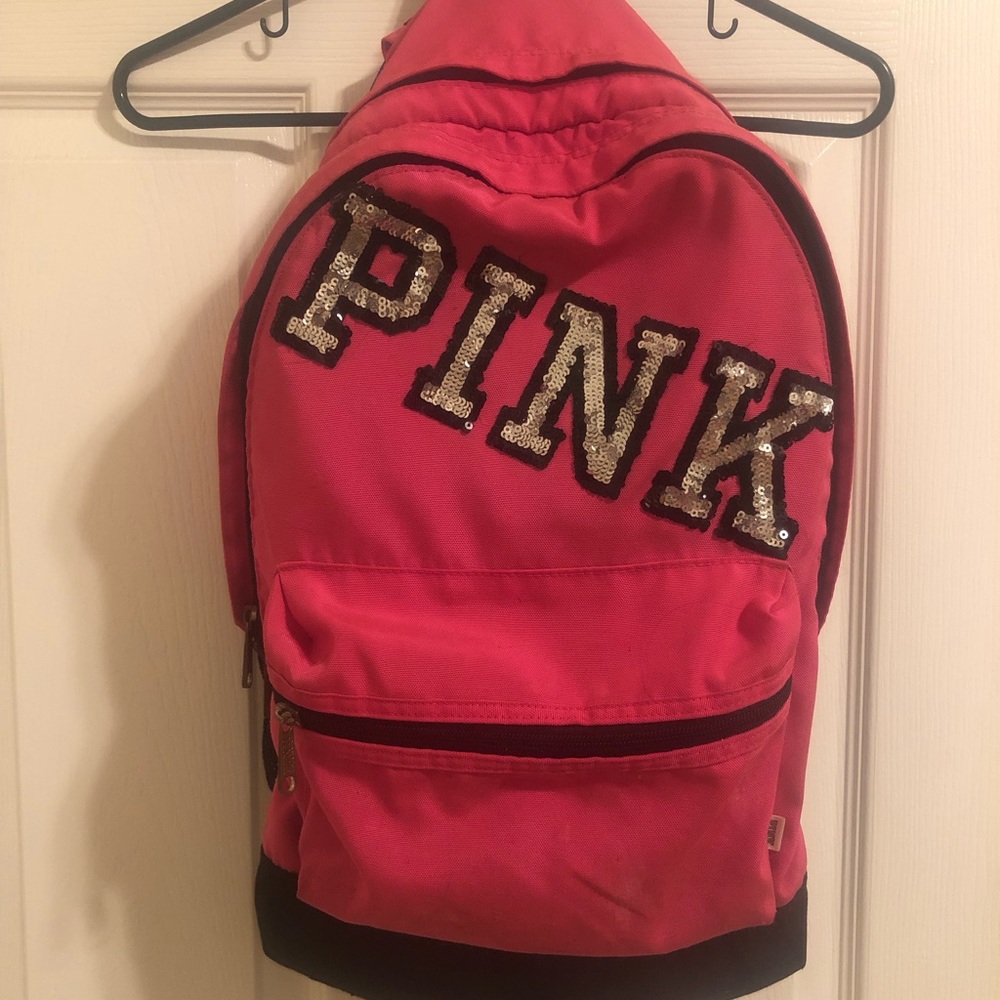 Victoria secret ‘pink’ sequence backpack